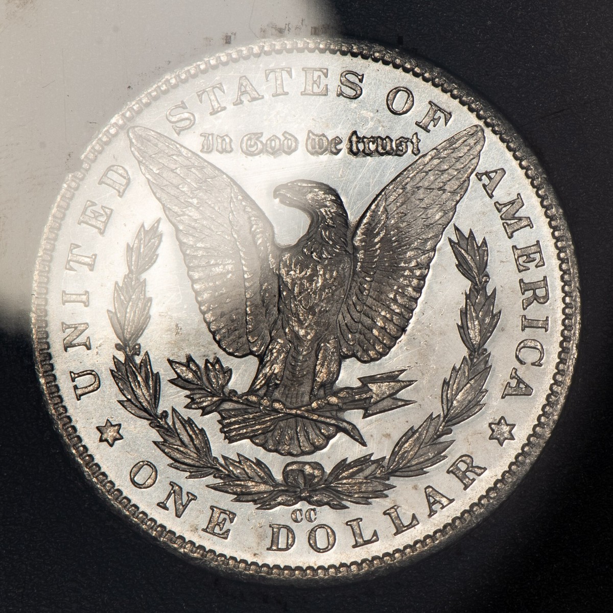 1884-CC Morgan Silver Dollar - Carson City - Proof-Like - GSA CoA