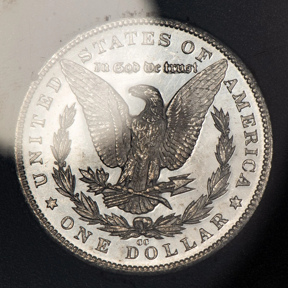 1884-CC Morgan Silver Dollar - Carson City - Proof-Like - GSA CoA - B3523 - Image 2 of 4