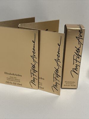 MY FIFTH AVENUE by ELIZABETH ARDEN 0.25 oz 7.5 ml Eau de Parfum + 2 Vial x1.5ml