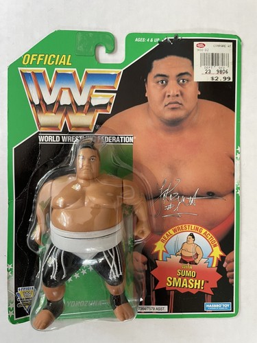 Vintage 1994 Hasbro WWF Yokozuna Factory Sealed NI...