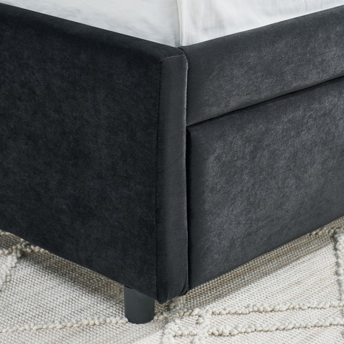 Full Size Daybed Trundle Upholstered Tufted Sofa Bed Sofa Bed Frame Comfortable - Picture 7 of 17