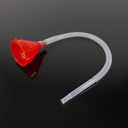 Embudo de aceite de motor de automóvil con manguera larga desmontable para fluido de transmisión de gasolina - Imagen 5 de 13