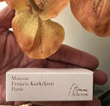 MAISON FRANCIS KURKDJIAN PARIS A LA ROSE L HOMME 5 ML EAU DE PERFUM TRAVEL NEW