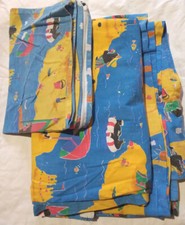 SET COPRIPIUMINO LETTINO BIMBI LENZUOLO+FEDERA+TENDA 3 PEZZI cameretta bambini