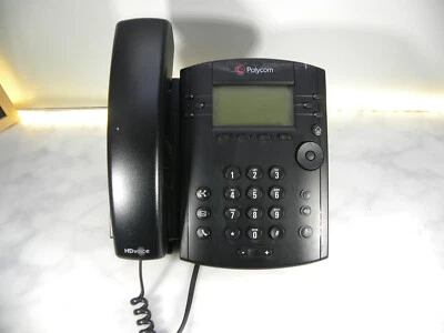 POLYCOM VVX 300 6 LINES PoE SIP VoIP Business Media Phone UK SELLER FREE P&P #BW