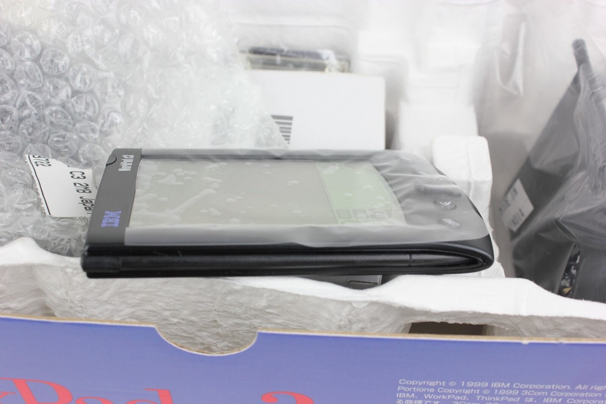New Factory Sealed IBM WorkPad C3 PDA Model 8602-40J Vintage New Factory Sealed IBM WorkPad C3 PDA Model 8602-40J Vintage