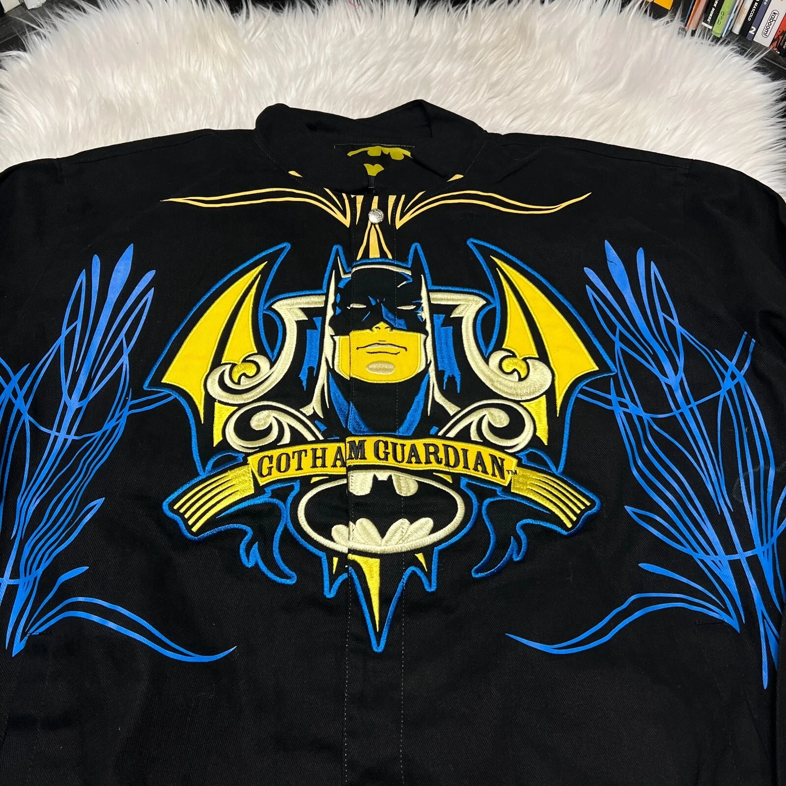 VINTAGE BATMAN GOTHAM GUARDIAN JACKET DC COMICS