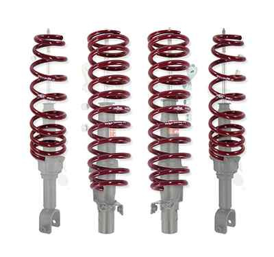 KYB 4 SHOCKS STRUTS & GERMAN LOWERING SPRINGS ACURA INTEGRA 90 91 92 93 957013