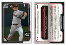 2015 Bowman Chrome Draft #93 Jordan Ramsey - Cincinnati Reds
