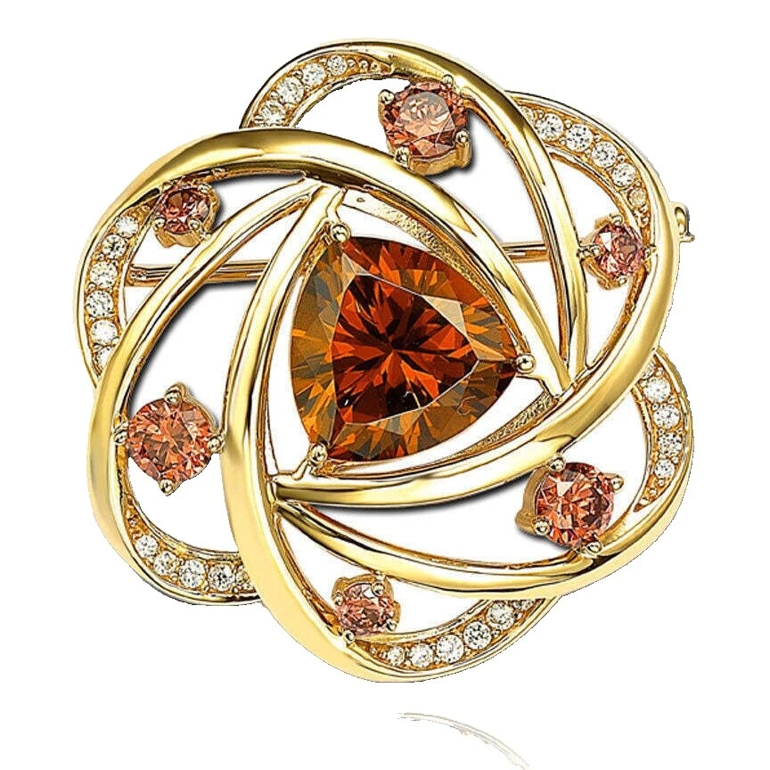 Cubic Zirconia Cubic Zirconia Fashion Brooches