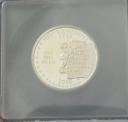 2000-S New Hampshire Proof Quarter ICG PR-69 DCAM #3065 - Picture 2 of 4