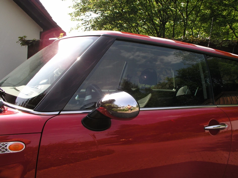 Carena calotte specchietti cromate per MINI ONE COOPER D S R50 R53 R52 Cabrio - Immagine 2 di 4