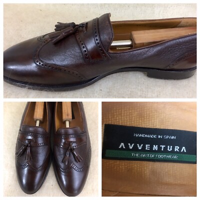 AAVENTURA men\'s handmade brown shoes AAVENTURA: VG Handmade Monk Strap Brown Leather Shoes US  main image 4