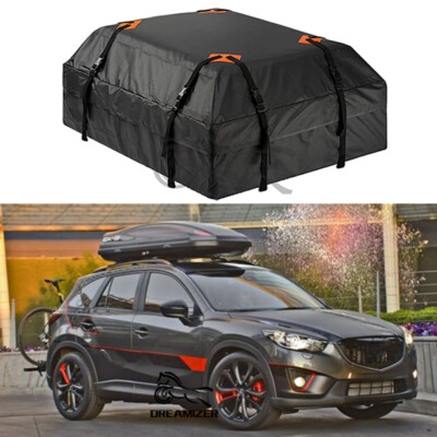 For Mazda CX-50 21 Cubic Feet 600D Car Roof Top Cargo Rail Carrier