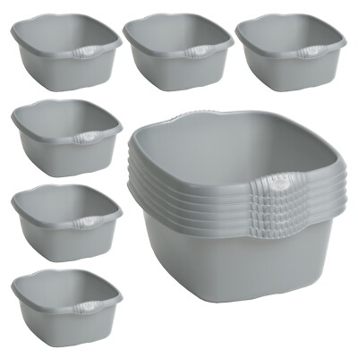 39cm Spülschüssel Küchenbecken Anhänger Zeltspüle silber Waschwanne Großeinkauf