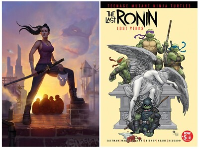 TMNT LAST RONIN LOST YEARS #5  BARTLING VARIANT LTD TO 777 W/COA 1:25
