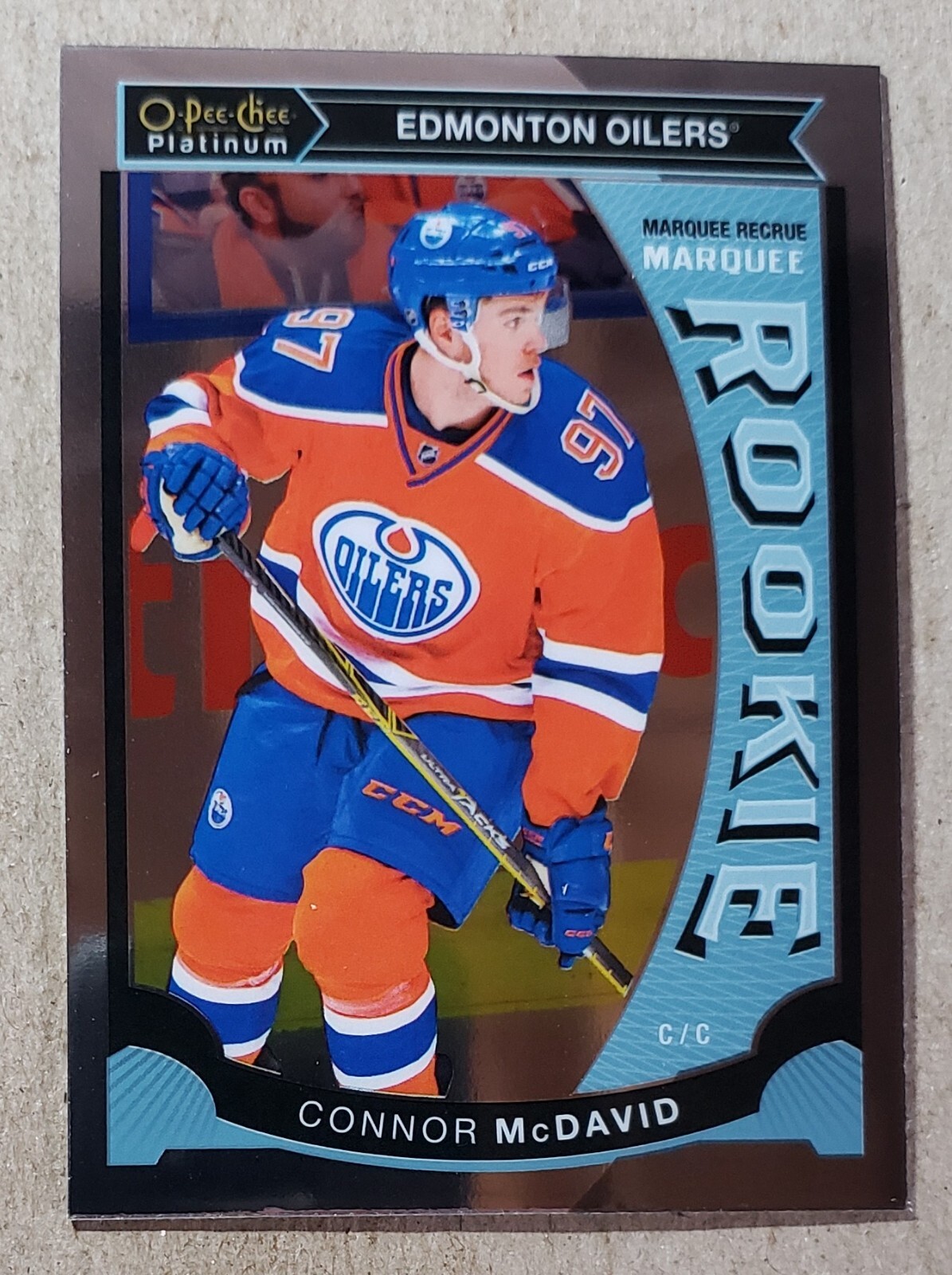 2015-16 O-Pee-Chee Platinum Marquee Connor McDavid RC #M1 Edmonton Oilers Rookie