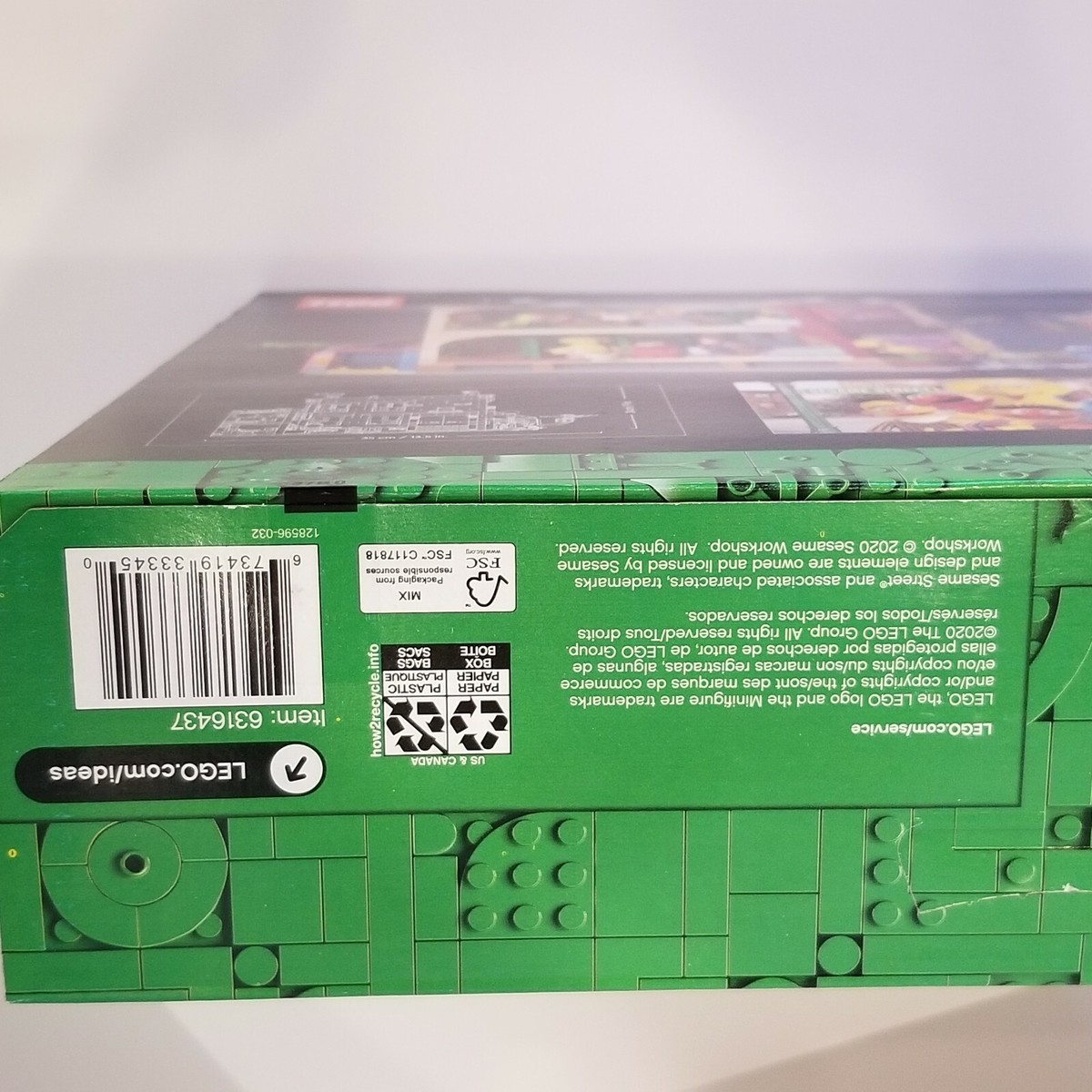 LEGO Ideas Retired 123 Sesame Street 21324 New in box/ Unopened 6