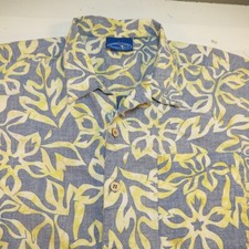 VINTAGE OP OCEAN PACIFIC HAWAII ALOHA TROPICAL HAWAIIAN STYLE SHIRT Mens XL