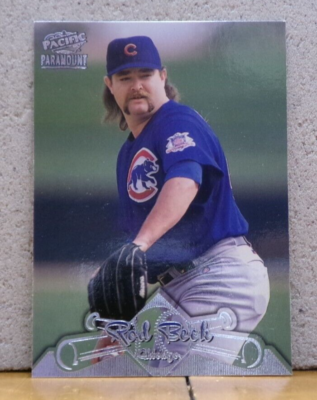 COOL BASEBALL CARD PACIFIC PARAMOUNT SILVER ROD BECK CHICAGO CUBS PITCHER COOL BASEBALL CARD PACIFIC PARAMOUNT SILVER ROD BECK CHICAGO CUBS PITCHER