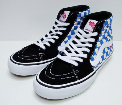 vans sk8 hi pro checkerboard