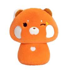 Mewaii 8" Mushroom Family Orange Panda Kawaii Plush Pillow Squish Toy