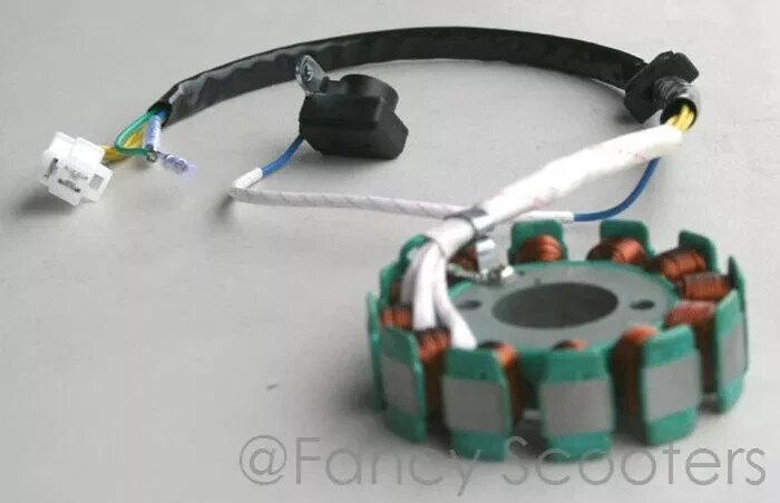 Znen 12 Coils Stator (5 Wires) for GY6 125cc 150cc Scooters MAGNETO