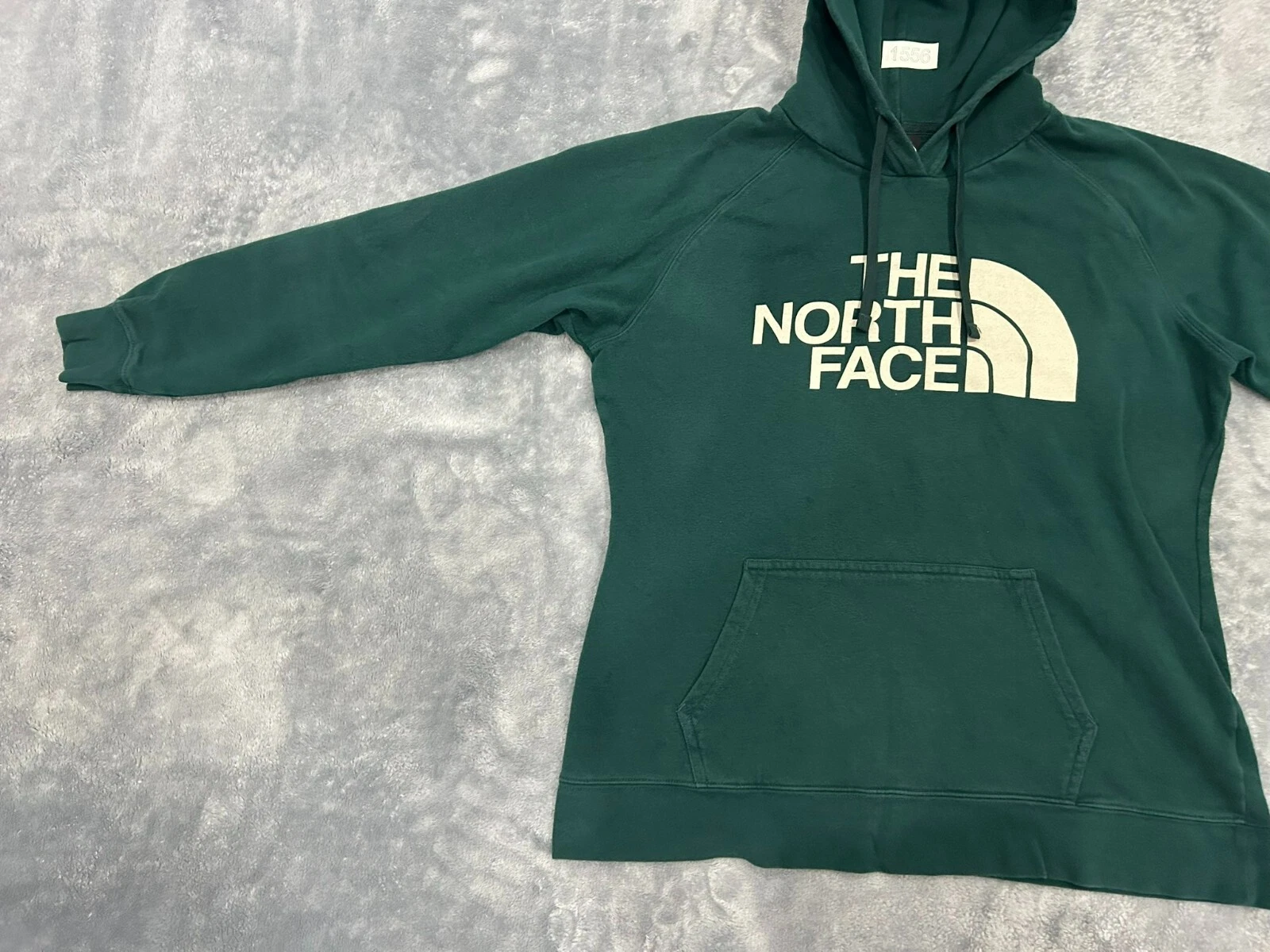 north-face hoodie fleece big logo jacket