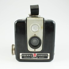 Kodak Brownie Hawkeye 620 Camera - Flash Model - Vintage - Shutter Works