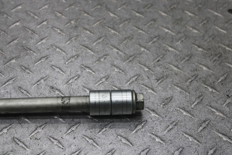 2005 YAMAHA V STAR 1100 XVS1100AW CLASSIC FRONT WHEEL AXLE 5KS-25181-00-00 - Image 4 of 4