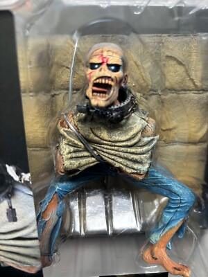 2005 NECA Iron Maiden Piece Of Mind Album Eddie Mascot Figure As