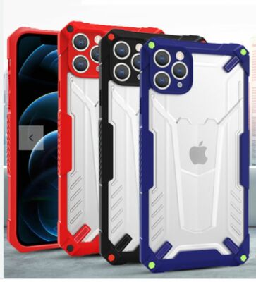 Hybrid SchutzHülle Handy Tasche Bumper Case Hülle ARMOR Etui für ver. Handys