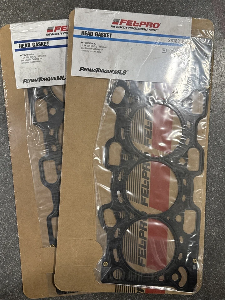Junta de cabeça Fel-Pro 26183 PT para Mirage 1997-2002 conjunto de 2 para Mitsubishi - Imagem 3 de 3