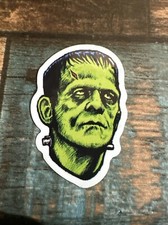 Frankenstein Sticker Horror Monster Tumbler Laptop Skateboarding Notebook