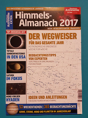Abenteuer Astronomie EXTRA  2/2016 Himmels-Almanach 2017  UNGELESEN 1A abs. TOP