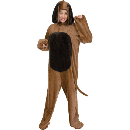Charades Adult Big Dog Jumpsuit Costume, X-Small - Picture 1 of 1