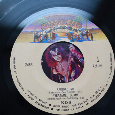 ORIGINAL 1979 KISS NEW YORK GROOVE EP 7