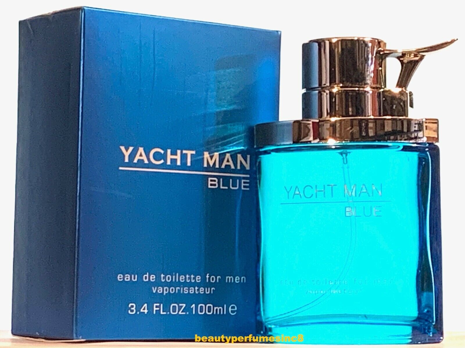 Yacht Man Blue Perfume 3.4 oz Eau de Toilette Spray for Men NEW | eBay