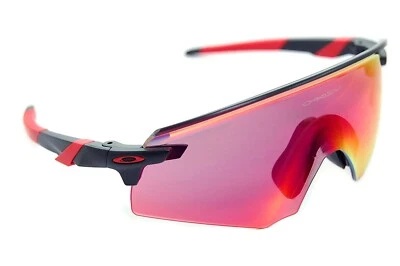 Oakley Encoder OO9471-01 Hommes Grand Enveloppe Sport Soleil Noir Mat Prizm Road - Photo 1/4