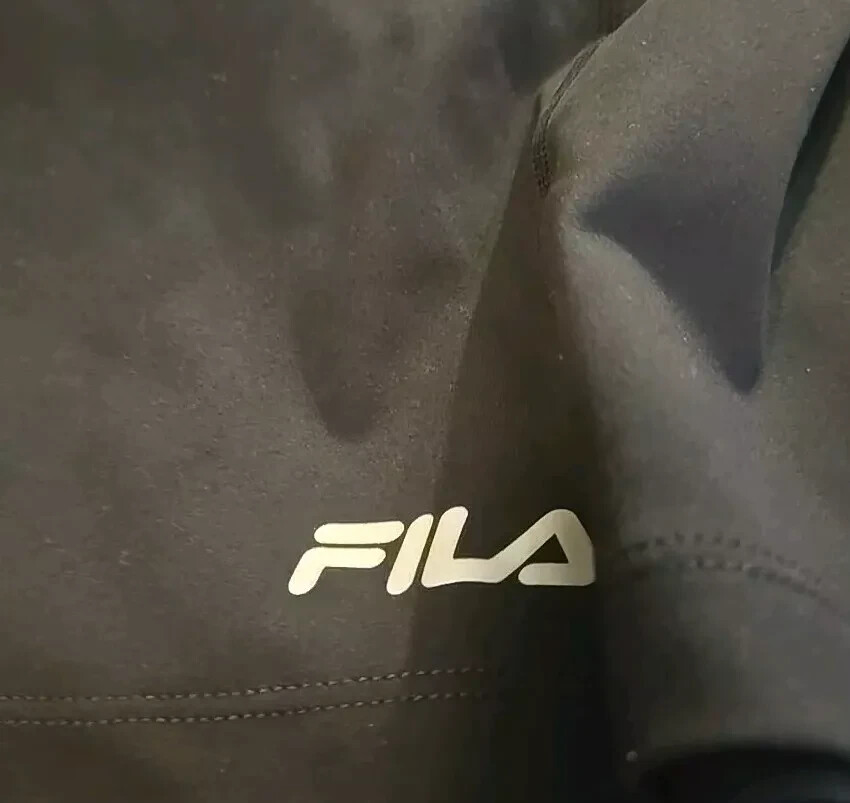 FILA Felpa con cappuccio da allenamento donna pullover collo ad imbuto L