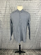Hugo Boss Men  s XL Regular Fit Long Sleeve Button Front Shirt Multicolor Plaid