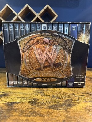 WWE - 2005 Collectors Edition Box Set (DVD, 2006, 15-Disc Set) for