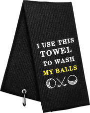 Funny Golf Towel, I Use This Towel to Wash My Balls, Golf Gifts for Men - Golf A