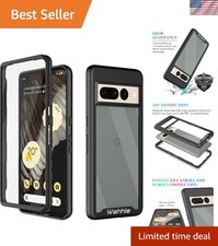 Google Pixel 7 Pro Slim Shockproof Case with Tactical Buttons - Easy Snap Design