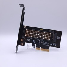 M.2 NVMe to PCIe 3.0 x4 Adapter Card 110mm Desktop Expansion Bracket