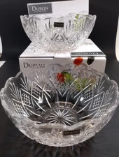 Godinger Crystal Dublin Serving Bowl