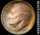 1947-S Roosevelt Dime - Choice Gem Brilliant Unc  Color  Lustrous  #J9941