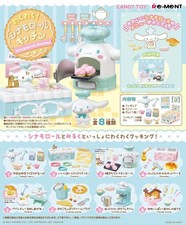 Re-Ment Cinnamoroll Kitchen Full Set 8 pcs Rare Item 2021 