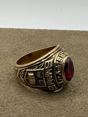 Vintage Balfour 1968 Cornell University Class Ring 10K 26 Grams 