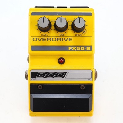DOD FX50-B Overdrive Guitar Effects Pedal Used USA Vintage Distressed